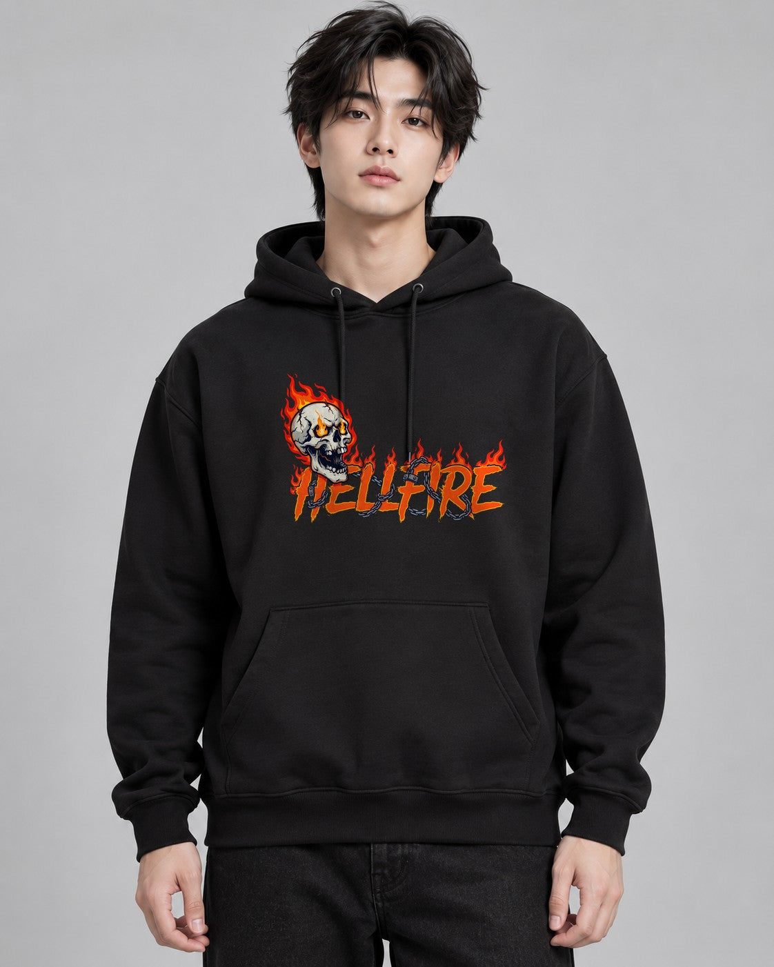 Hellfire Skull - Black