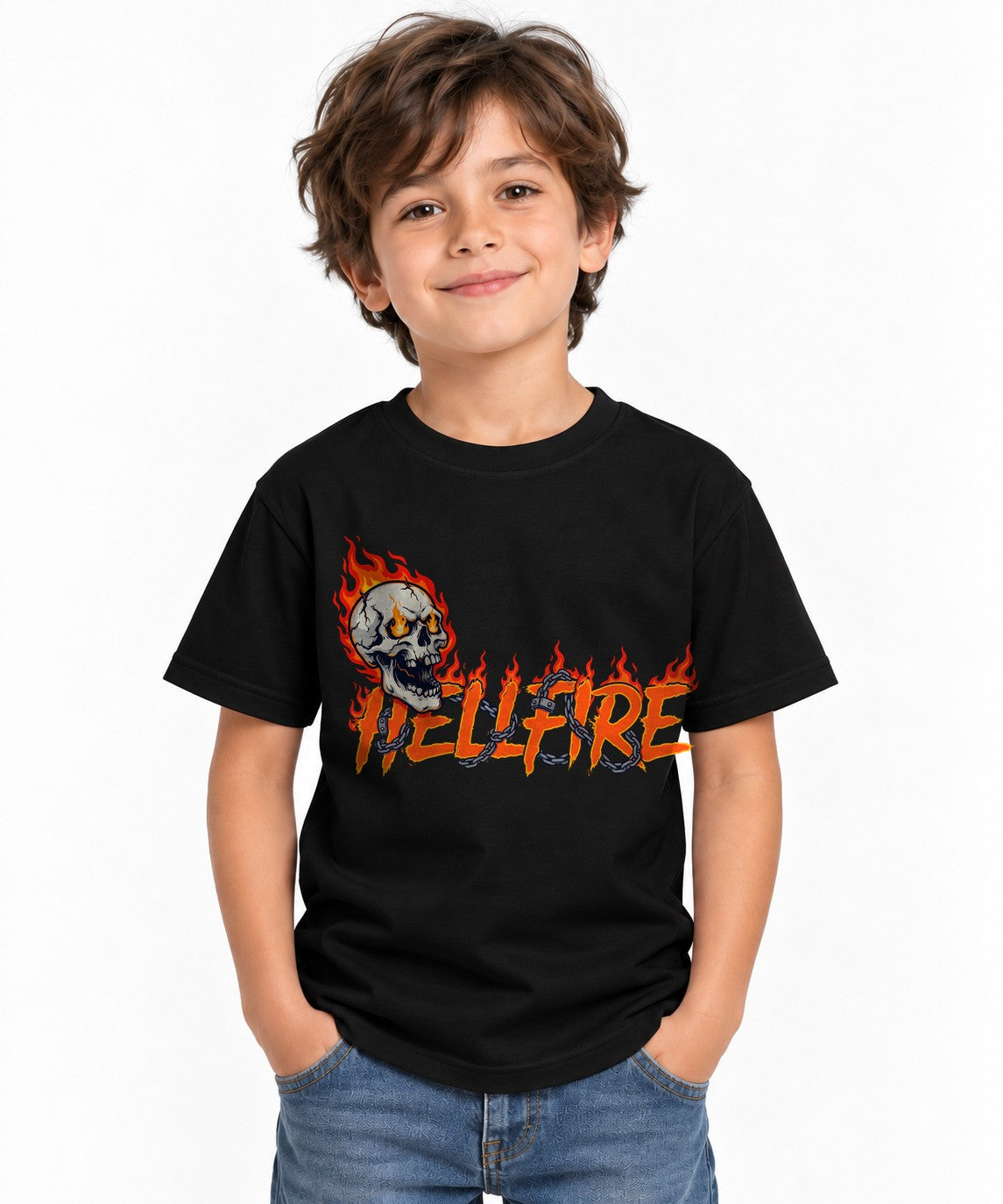 Hellfire Skull - Black