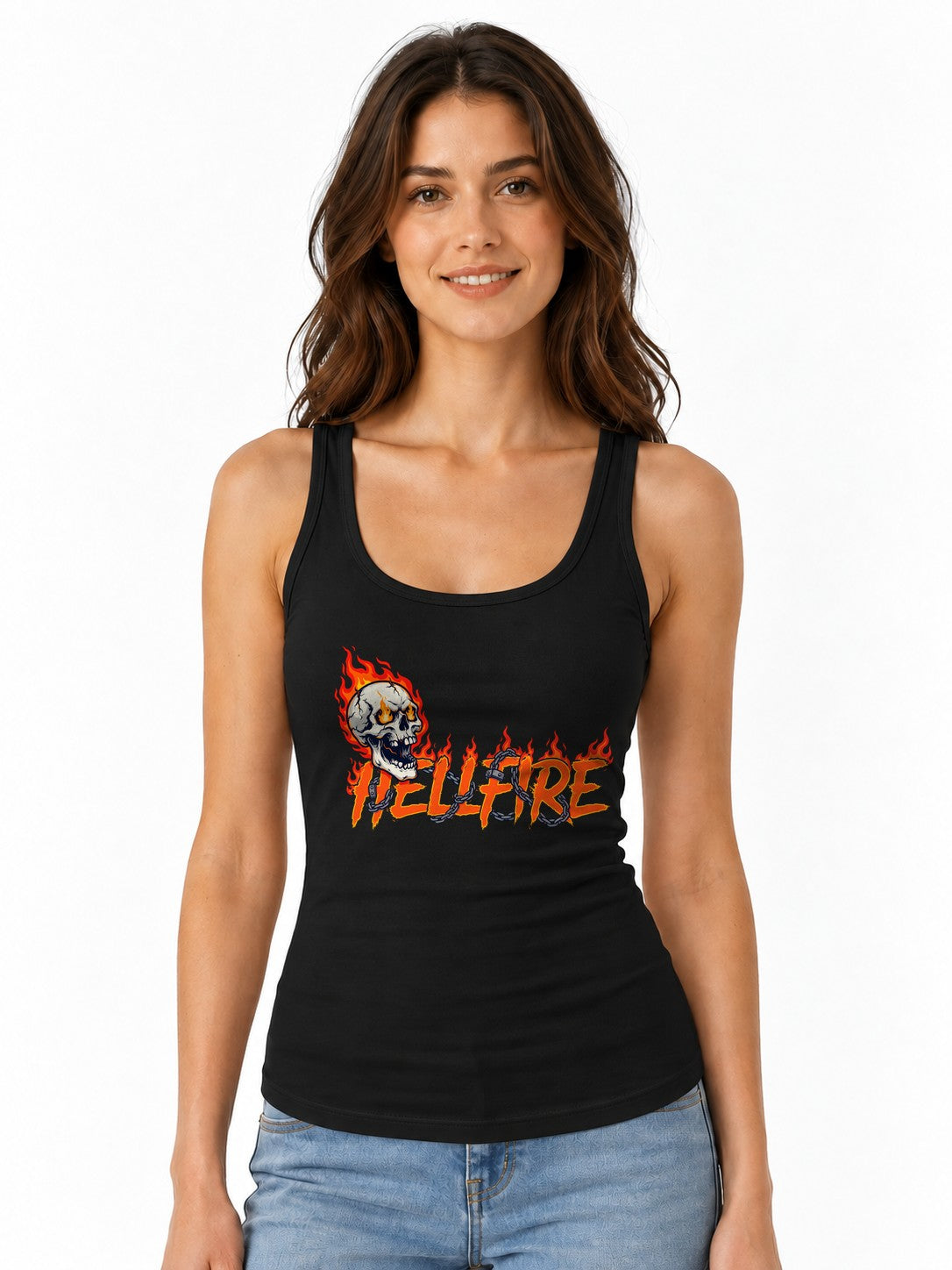 Hellfire Skull - Black