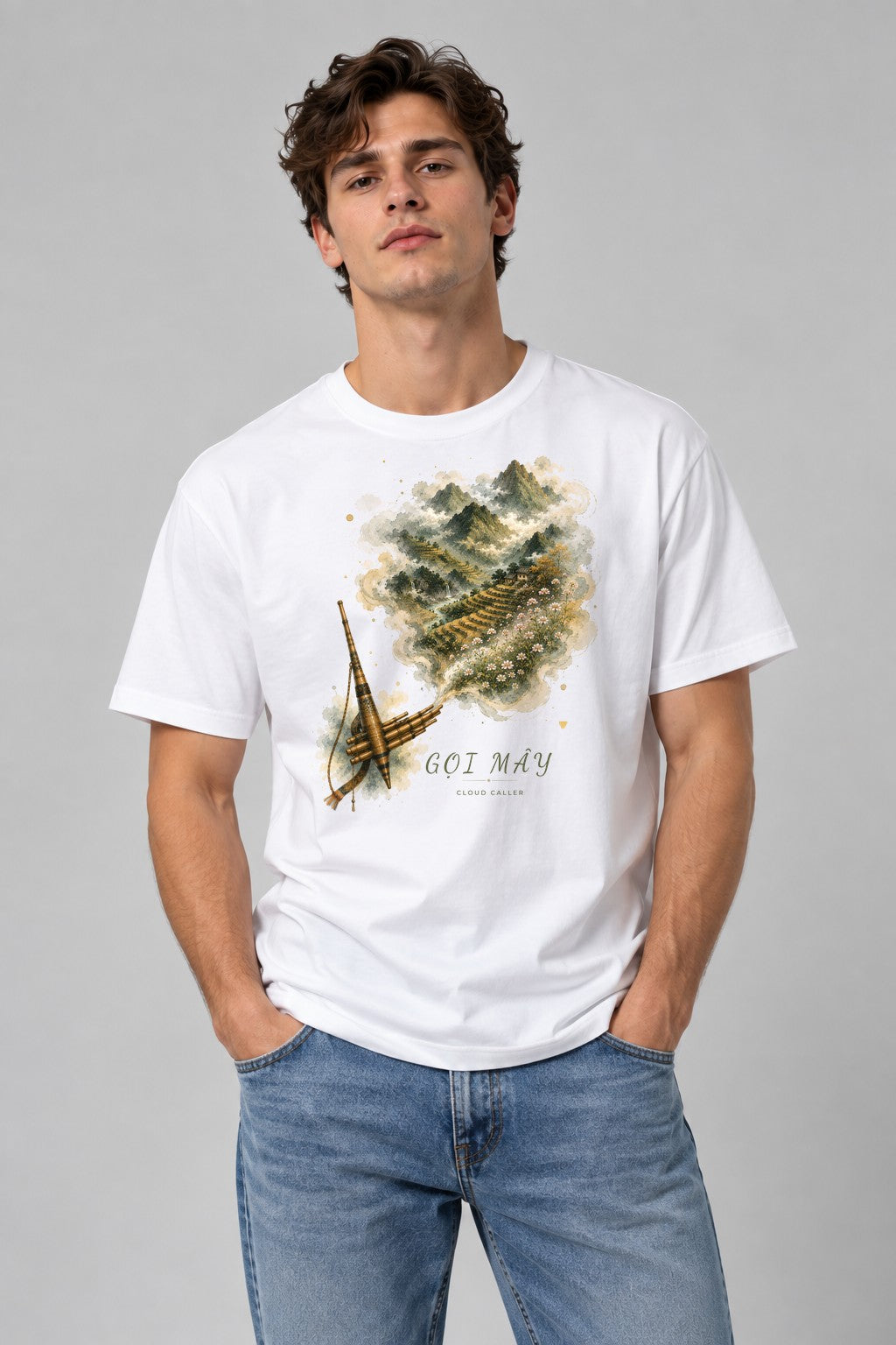 Highland Cloud Melody - White