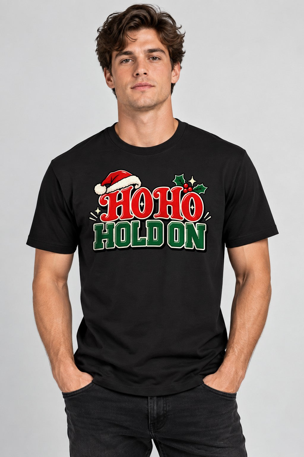 Ho Ho Hold On - Black