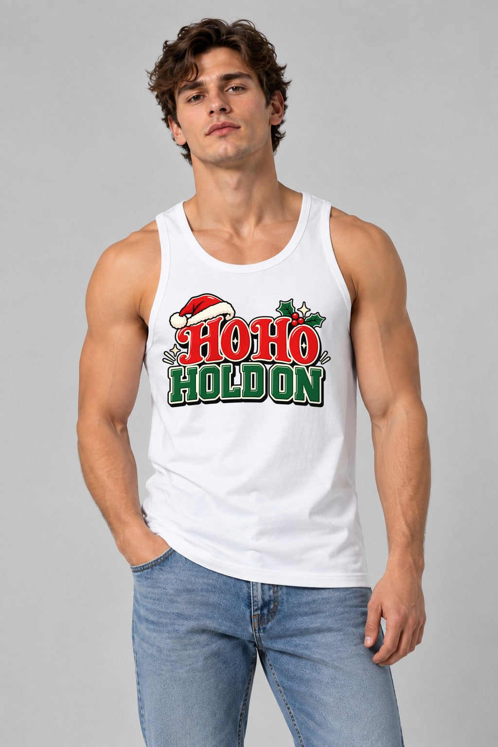 Ho Ho Hold On - White