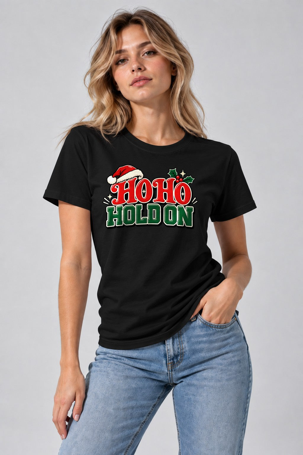 Ho Ho Hold On - Black