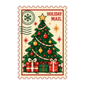 Holiday Mail Stamp