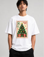 Holiday Mail Stamp - White
