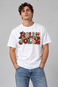 Holly Jolly - White