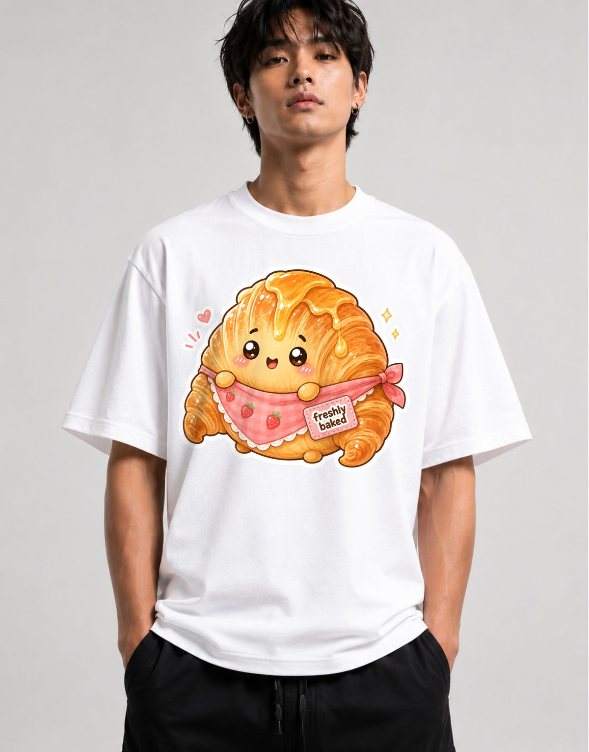 Honey Glazed Croissant - White