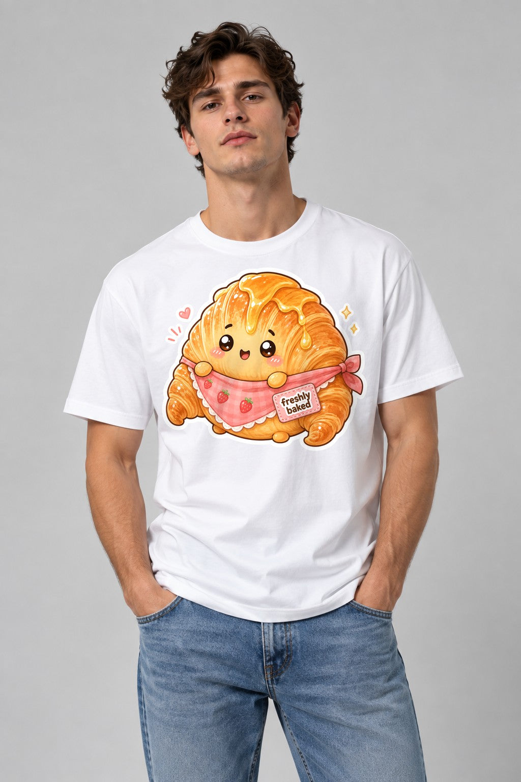 Honey Glazed Croissant - White