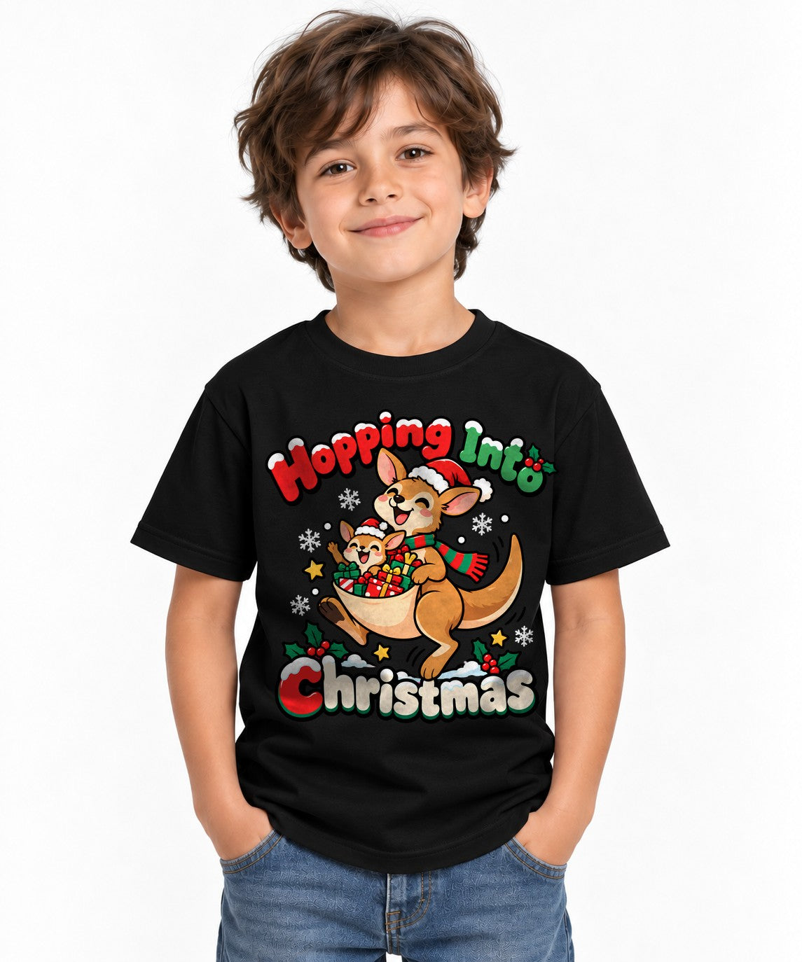 Hopping Into Christmas - Black