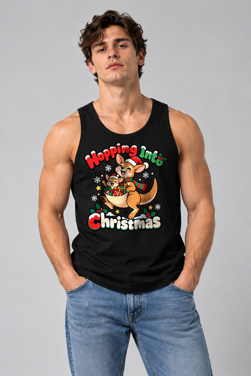 Hopping Into Christmas - Black