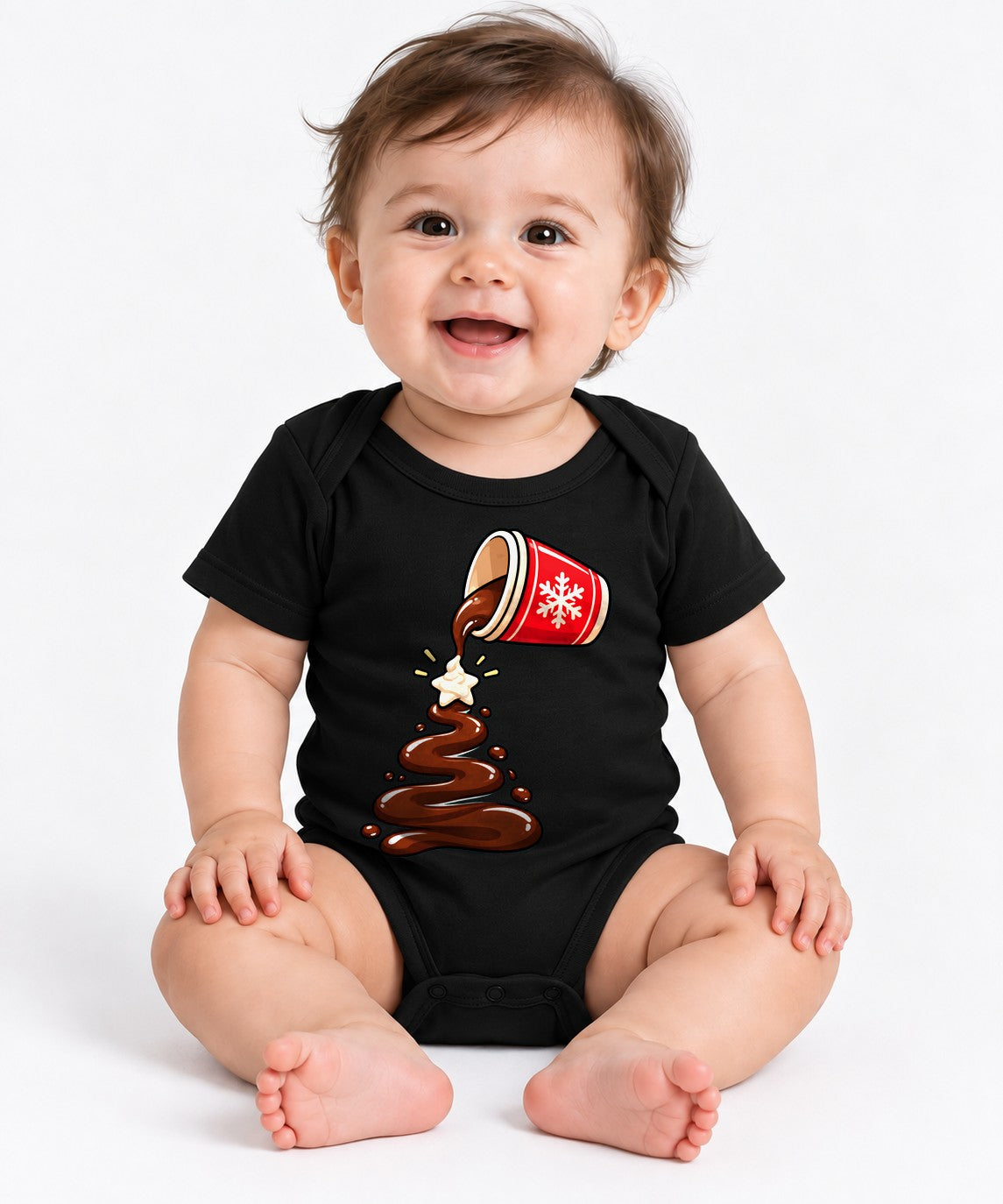 Hot Cocoa Christmas Tree - Black