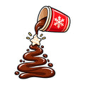 Hot Cocoa Christmas Tree