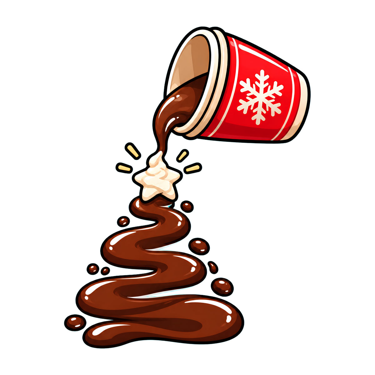 Hot Cocoa Christmas Tree