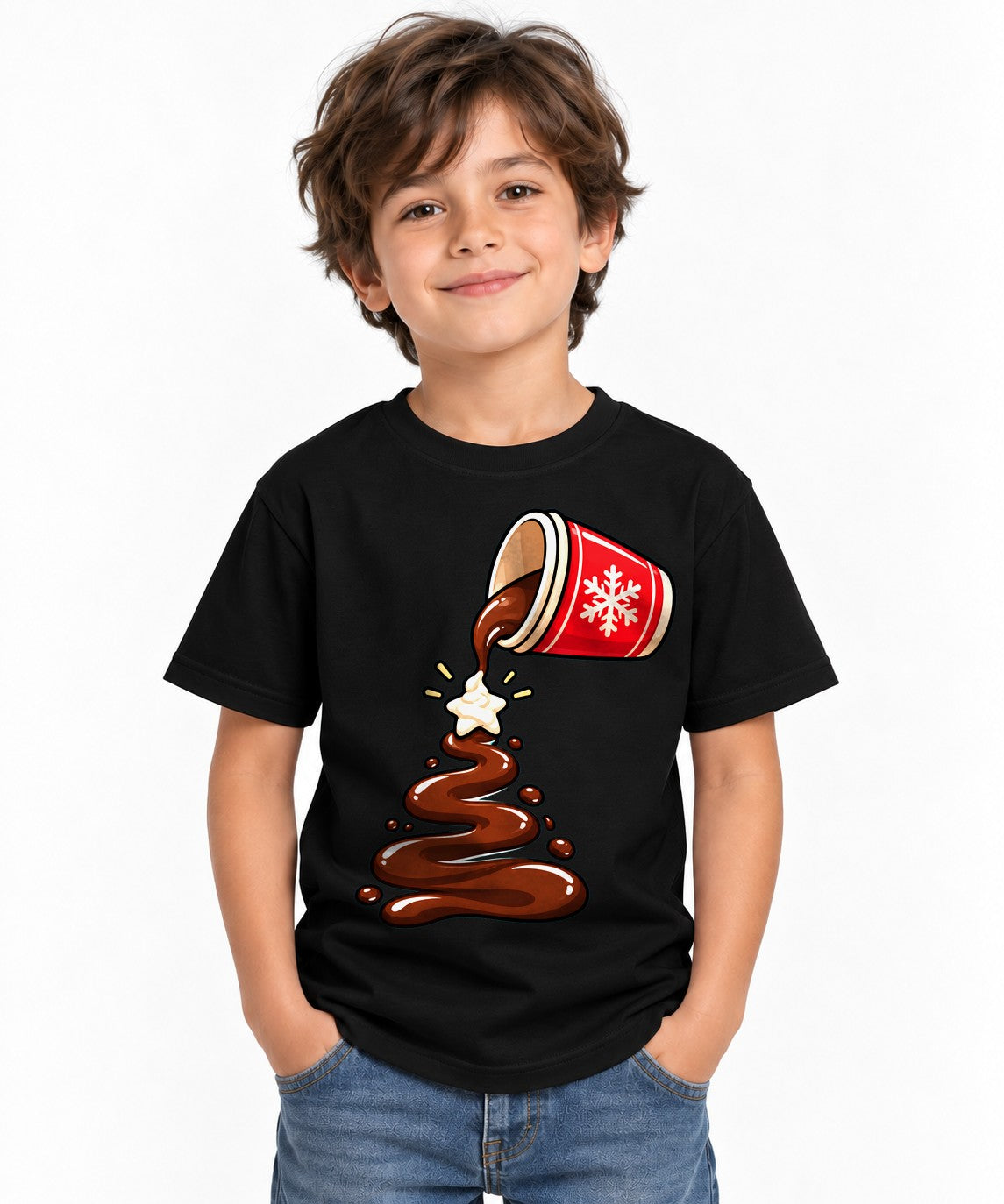 Hot Cocoa Christmas Tree - Black