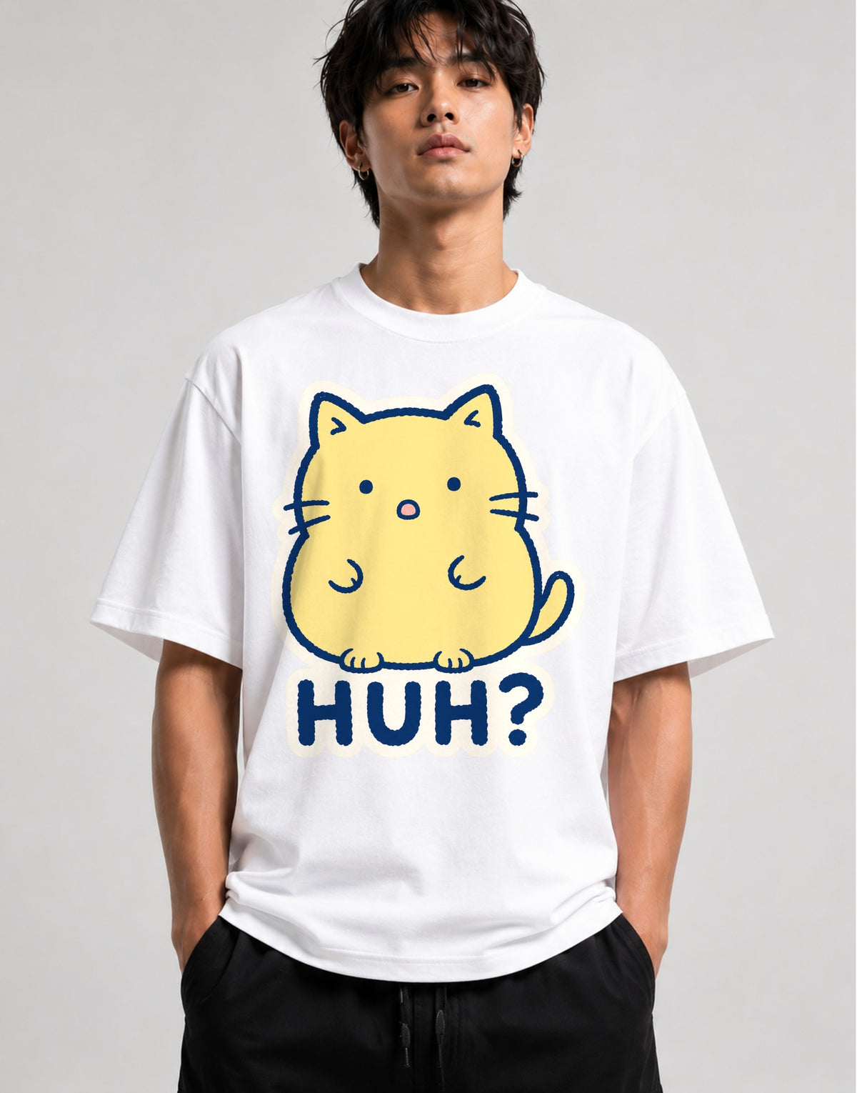 Huh Cat - White