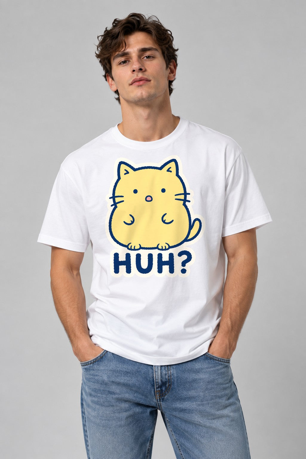 Huh Cat - White