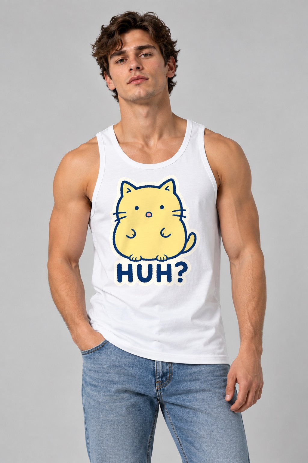 Huh Cat - White