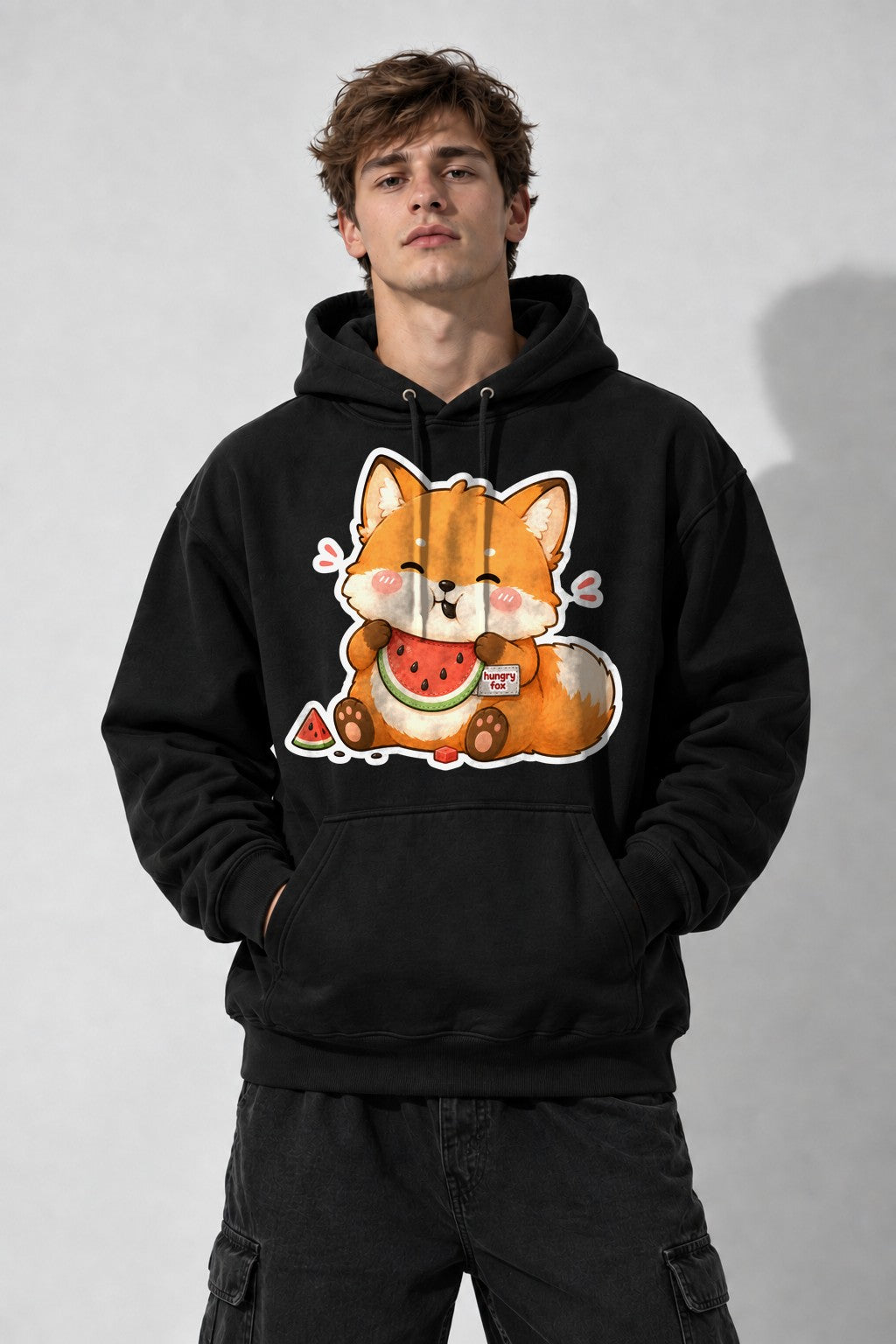 Hungry Fox Watermelon - Black
