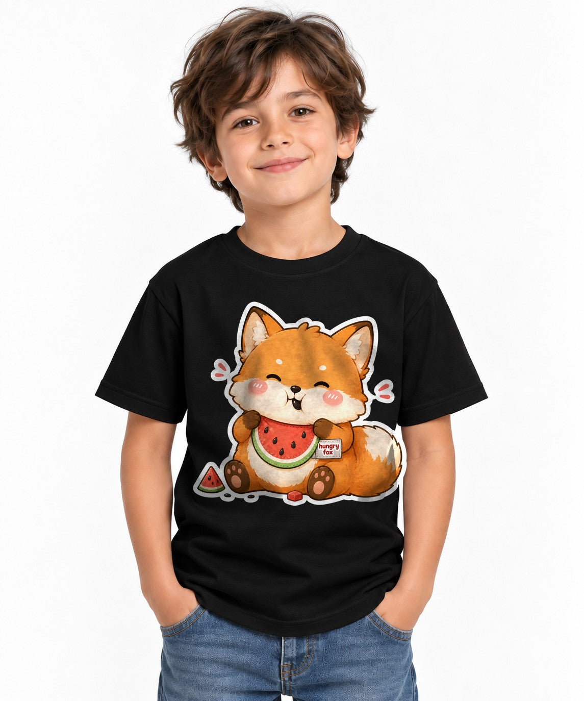 Hungry Fox Watermelon - Black