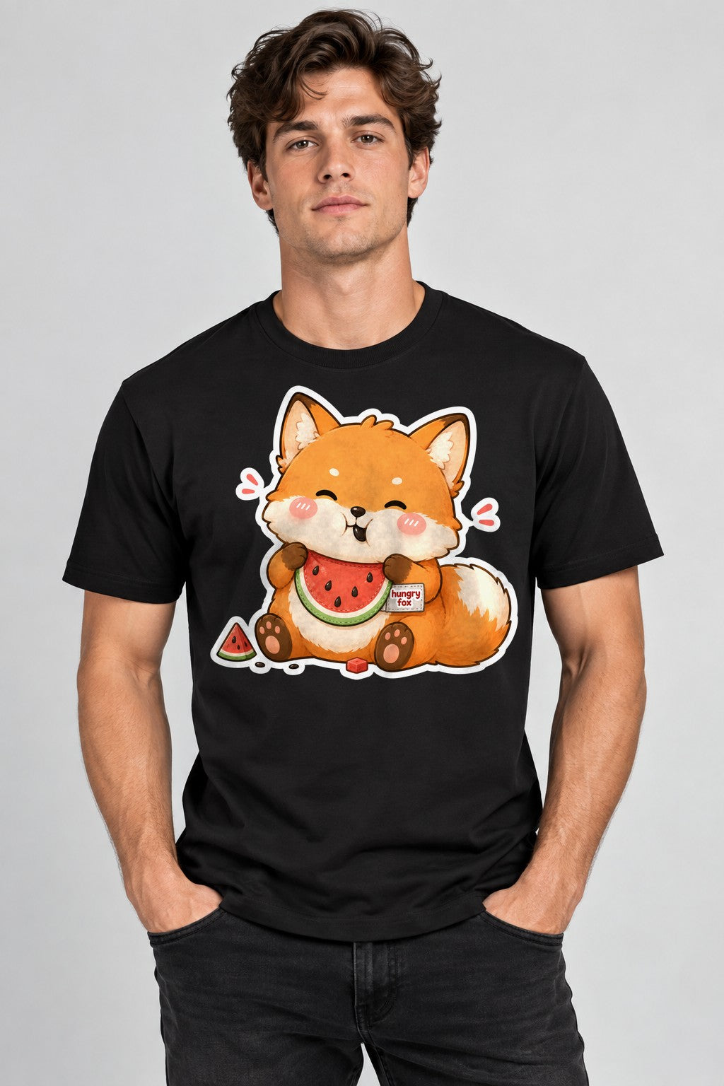 Hungry Fox Watermelon - Black