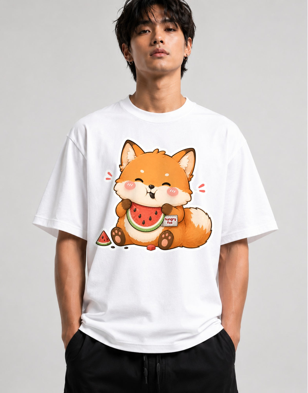 Hungry Fox Watermelon - White