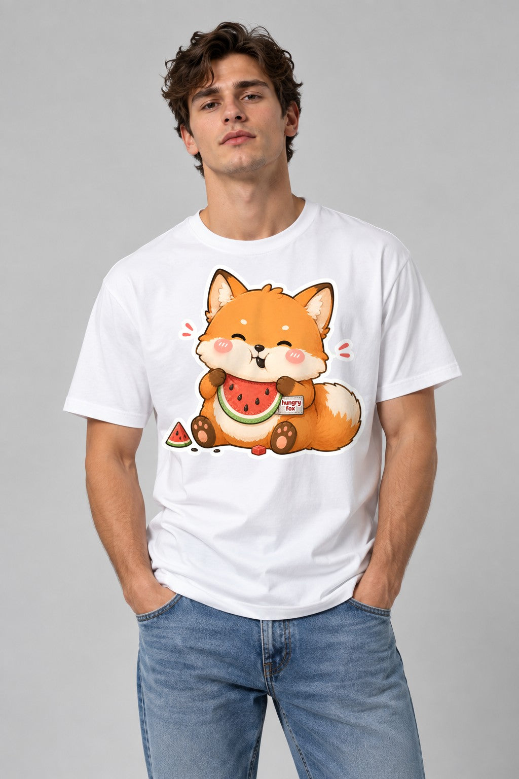 Hungry Fox Watermelon - White