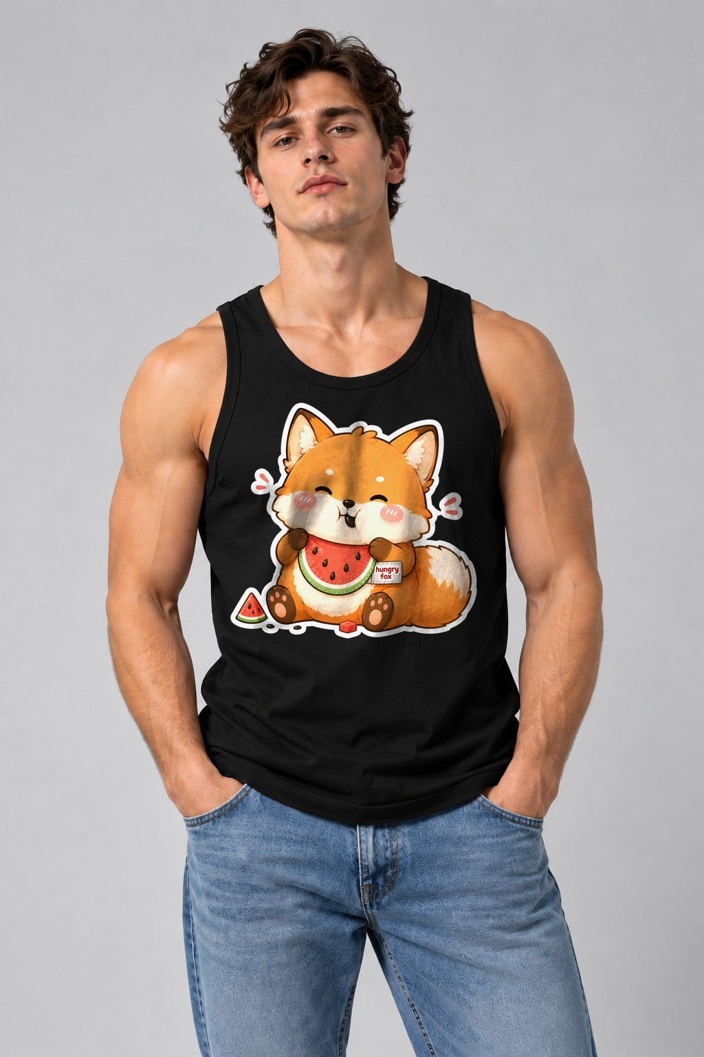 Hungry Fox Watermelon - Black
