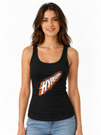 Hyper Drive Retro Speed Graphic Tee - Bold Racing Style - Black