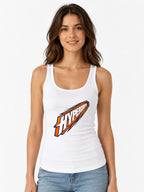 Hyper Drive Retro Speed Graphic Tee - Bold Racing Style - White
