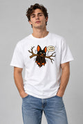 I Hate Flying Bat - White
