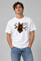 I Hate Flying Bat - White