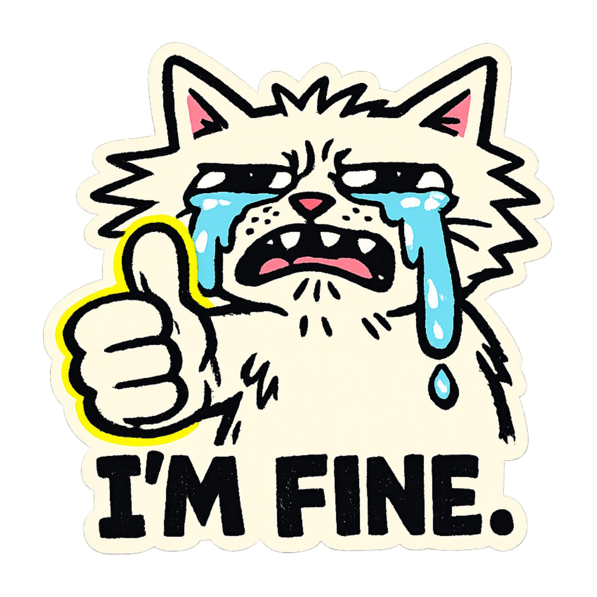 I'm Fine Cat