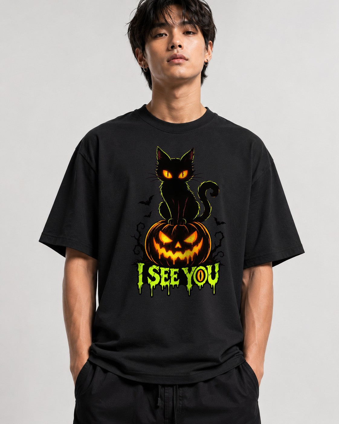 I See You Cat - Black