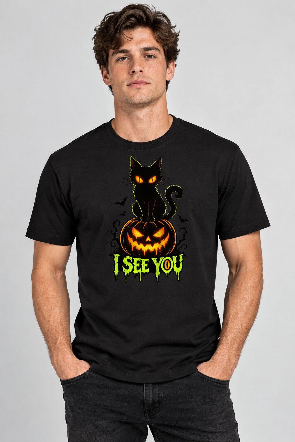 I See You Cat - Black