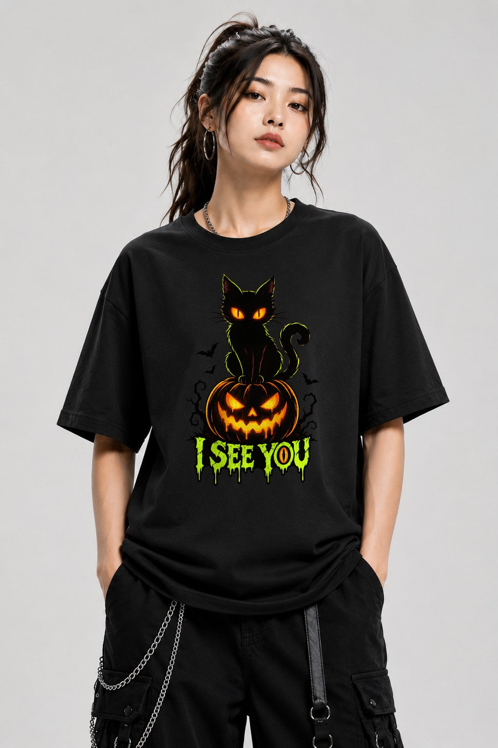 I See You Cat - Black