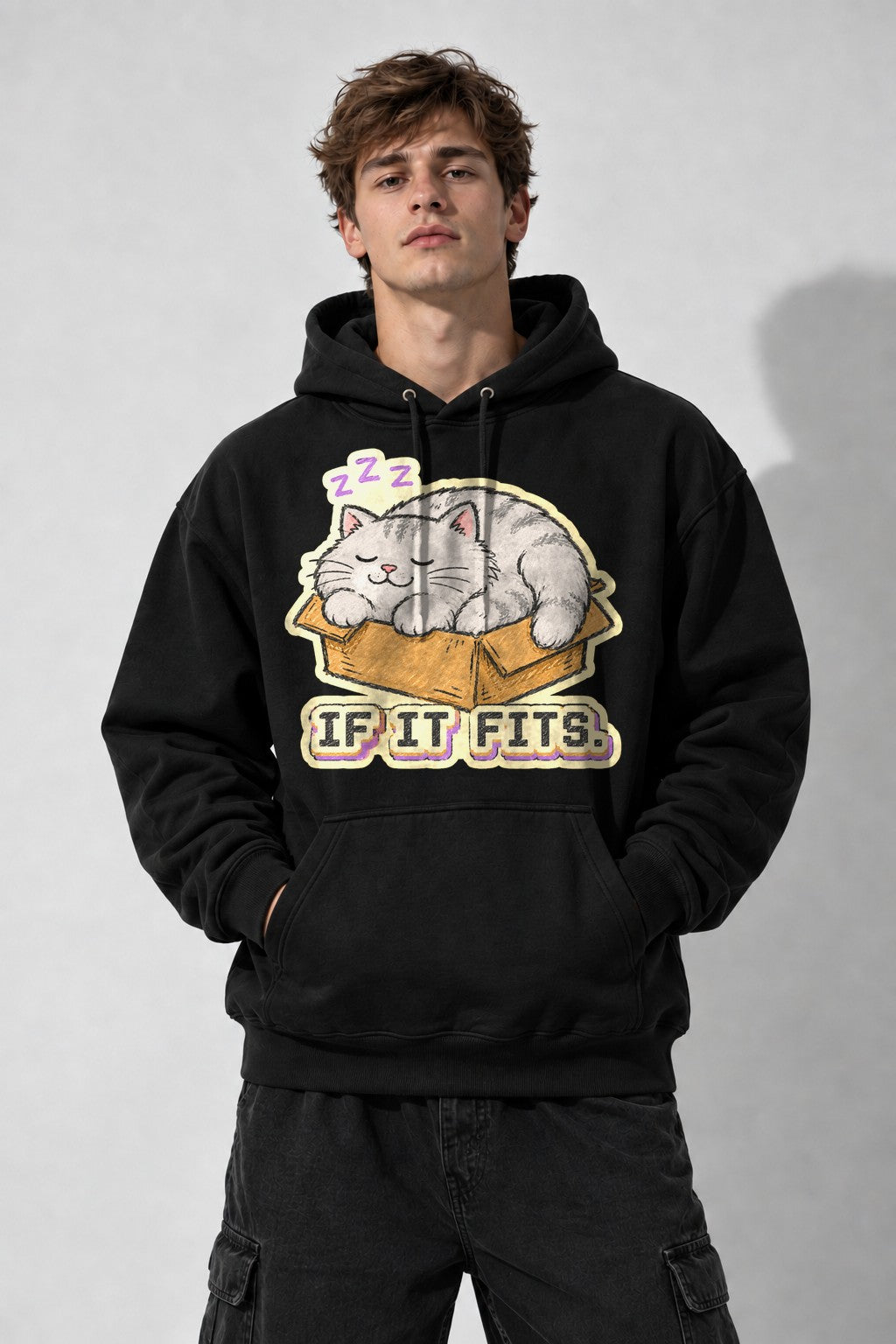 If It Fits Cat - Black