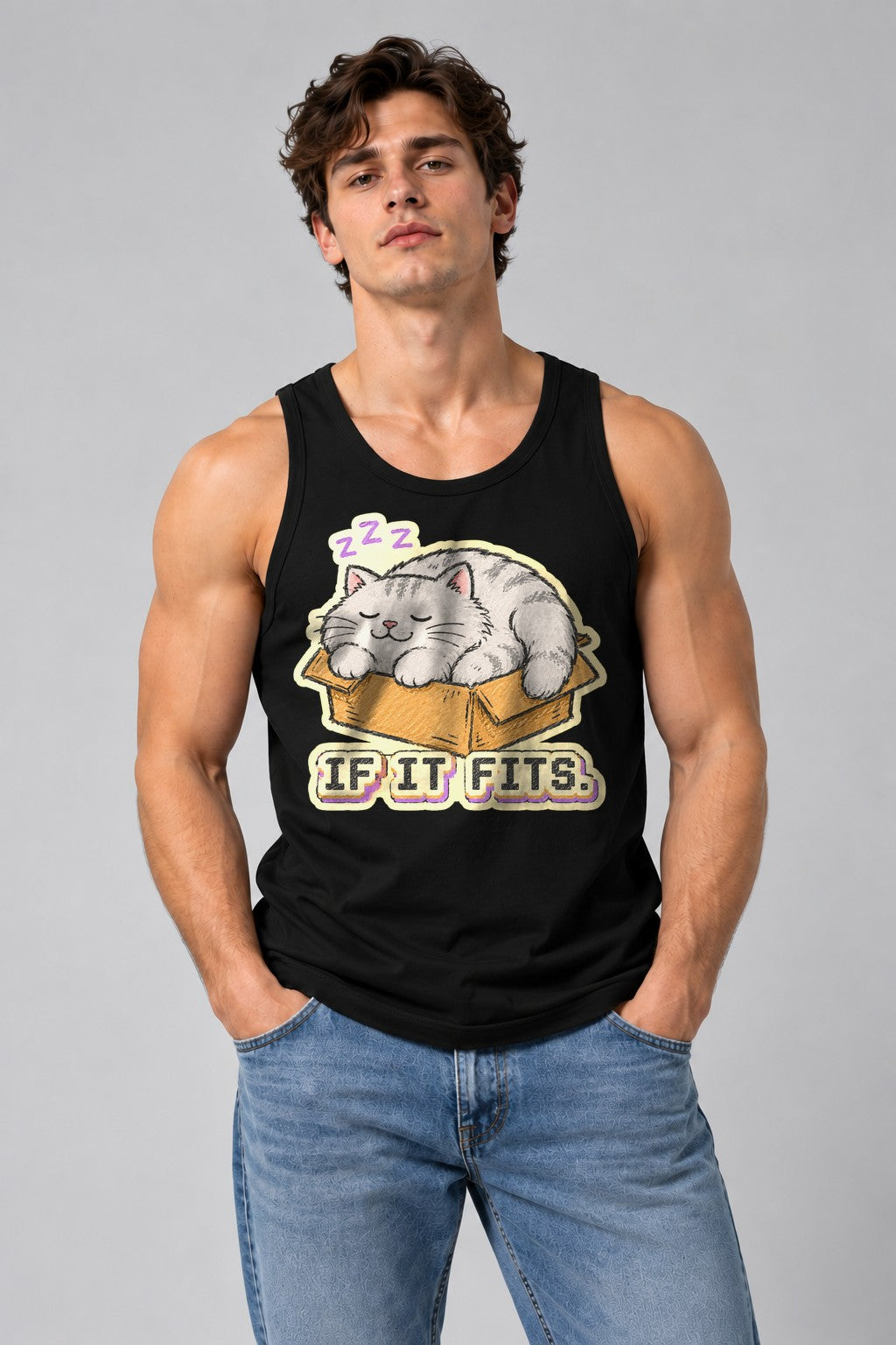 If It Fits Cat - Black