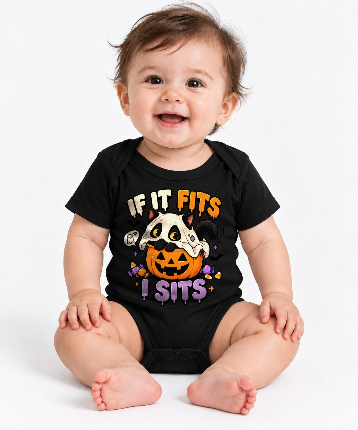 If It Fits I Sits - Black