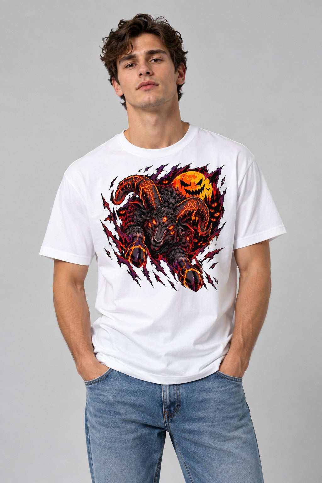 Infernal Ram Demon - White