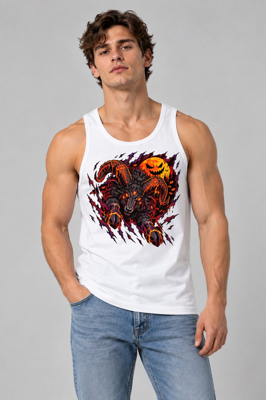 Infernal Ram Demon - White