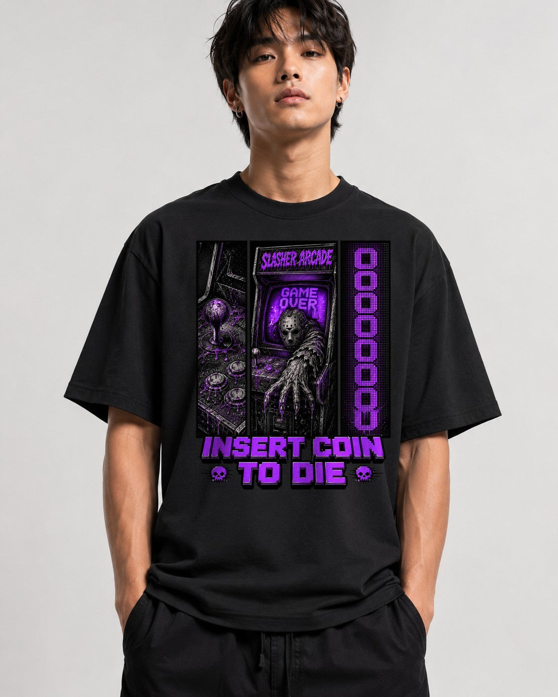 Insert Coin To Die - Black