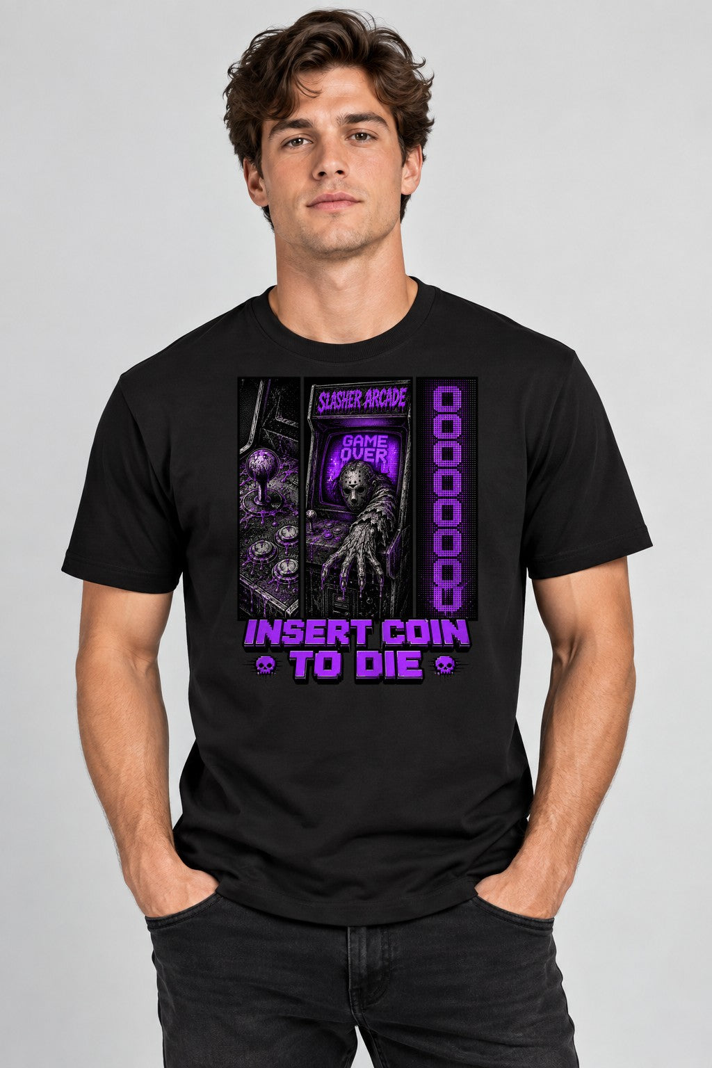 Insert Coin To Die - Black