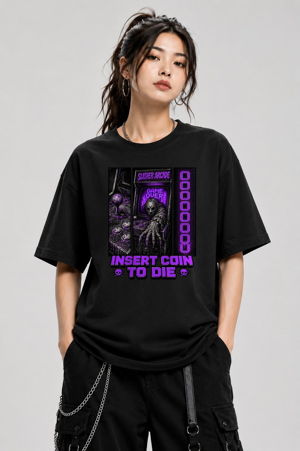Insert Coin To Die - Black