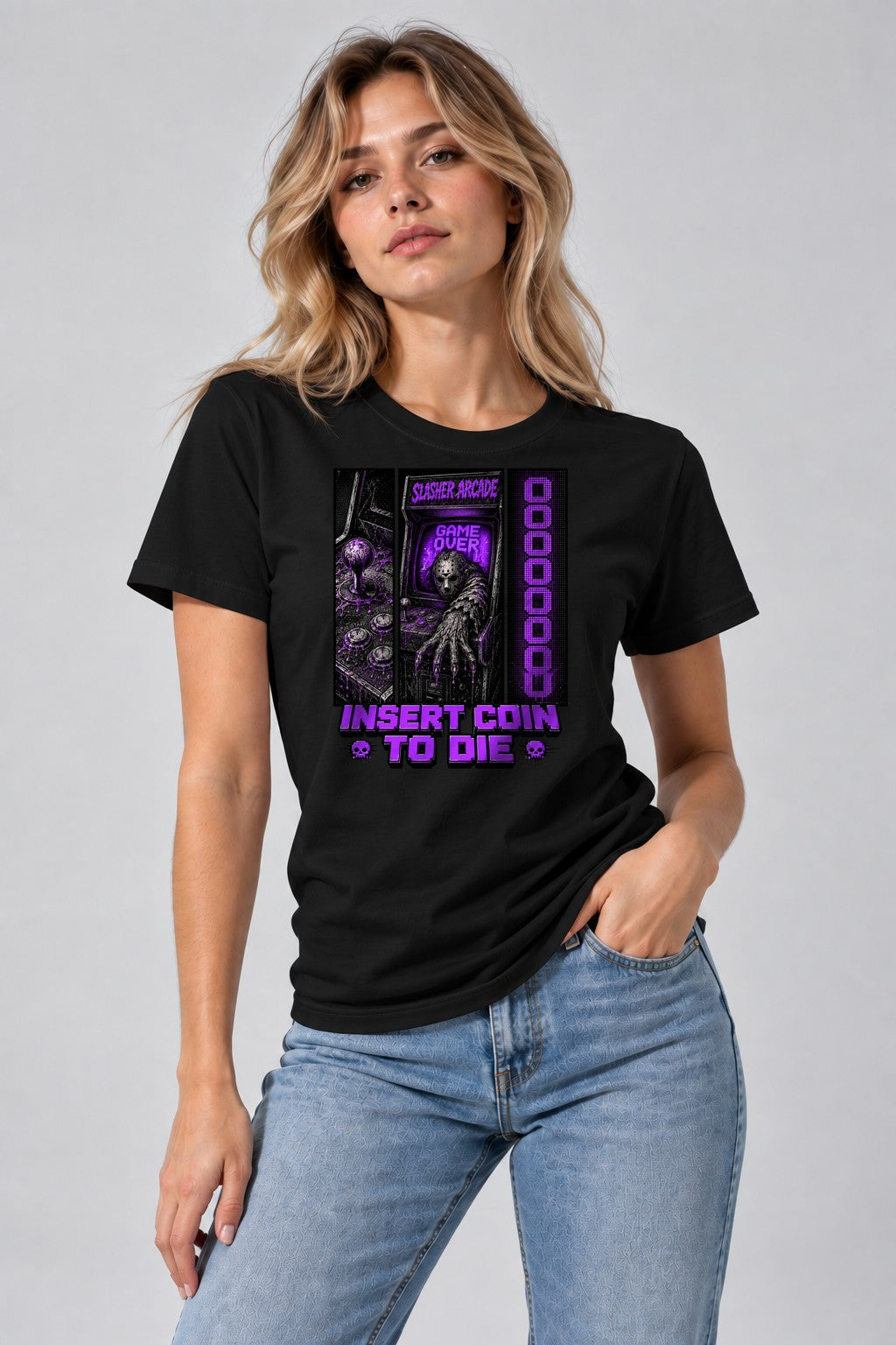 Insert Coin To Die - Black