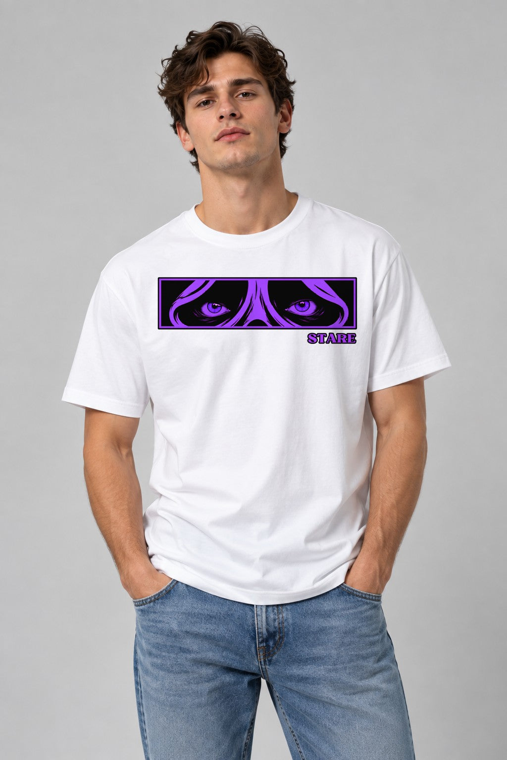 Intense Stare - White