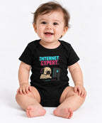 Internet Expert Pug Gamer T-Shirt - Funny Meme Graphic Tee - Black