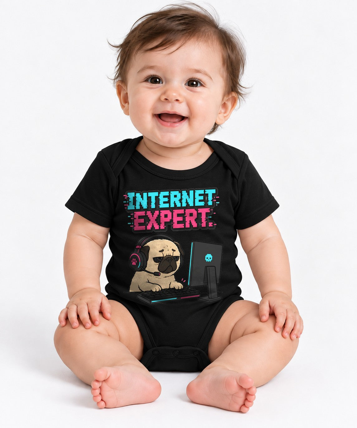 Internet Expert Pug 09211404 - Black