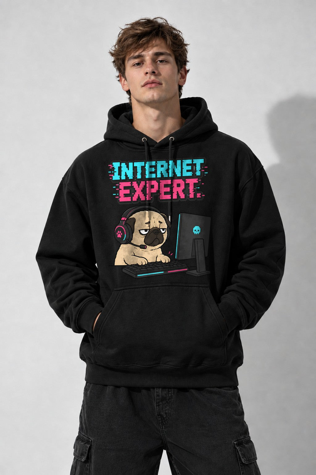 Internet Expert Pug 09211404 - Black