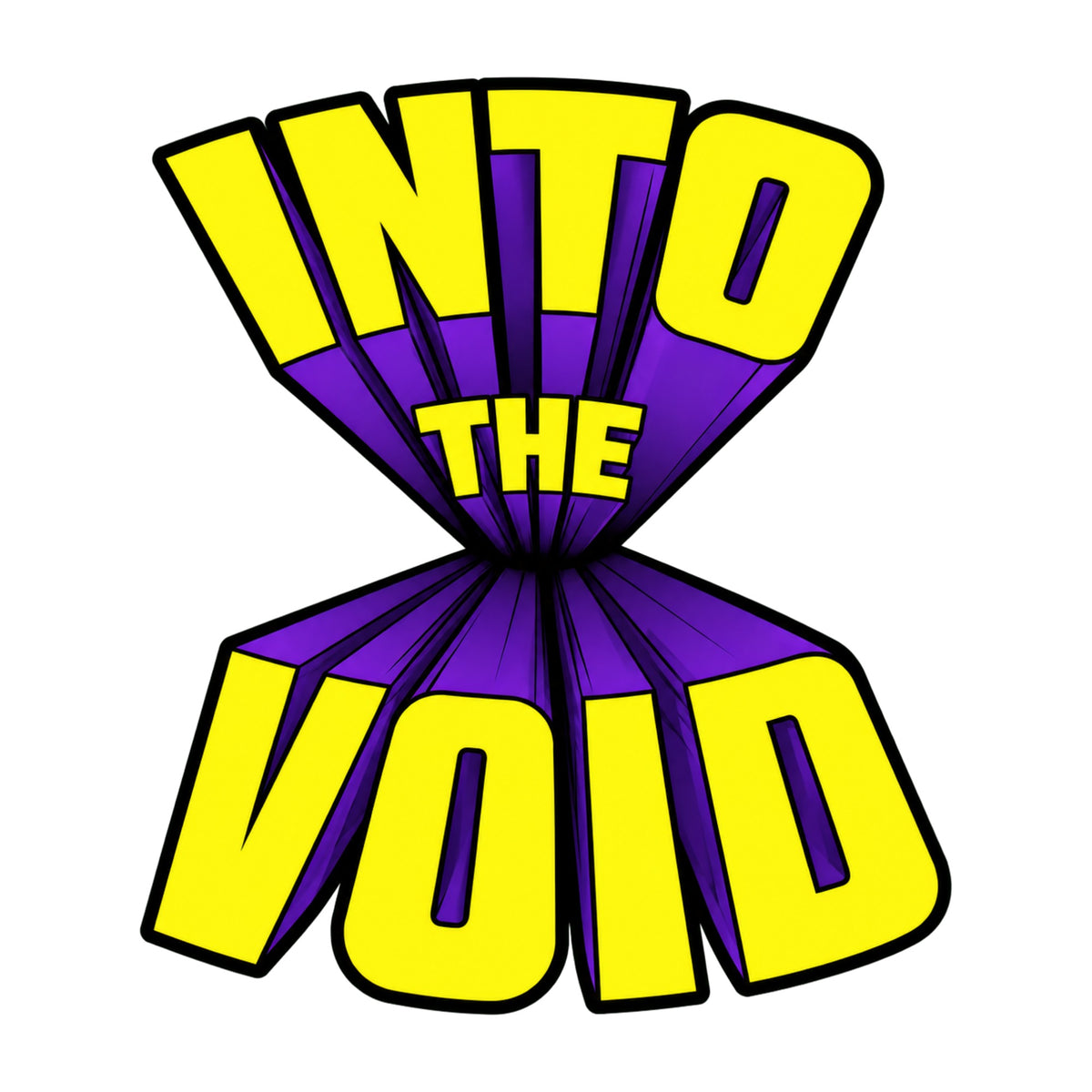 Into The Void Graphic Tee - Retro Comic Book Style Shirt