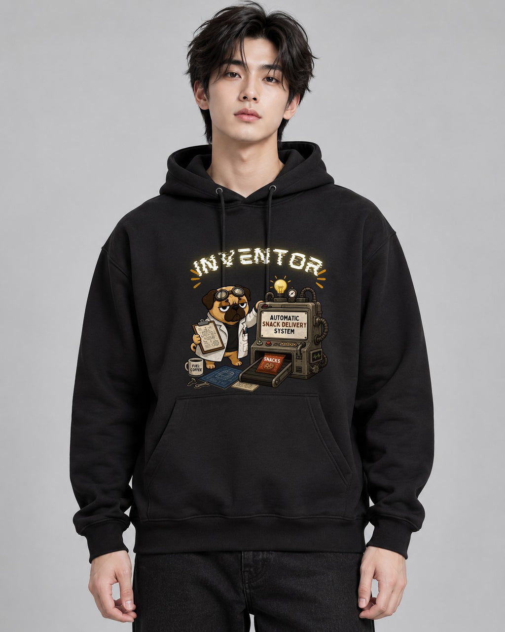 Inventor Automatic Snack Delivery Sy - Black